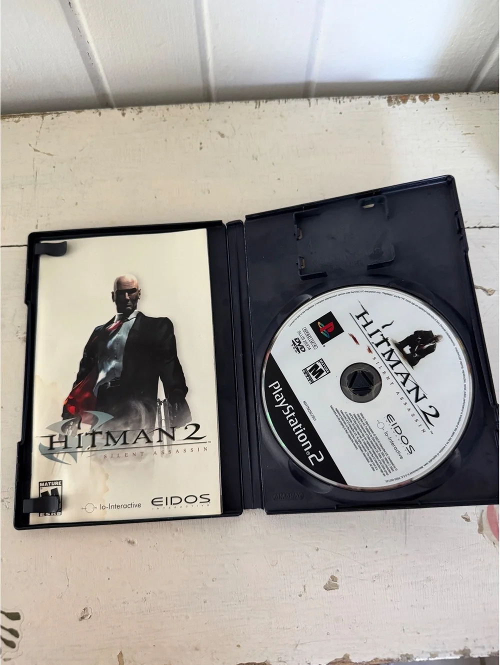 Hitman 2: Silent Assassin PlayStation 2 Game - Complete Case and Manual